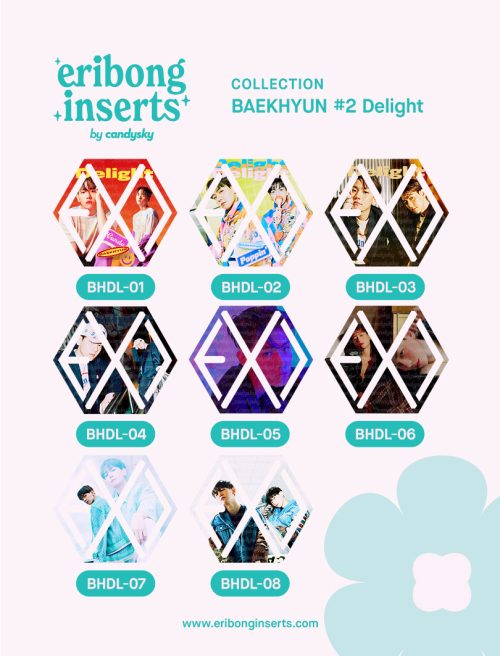 EXO Eribong Inserts: BAEKHYUN Delight Collection